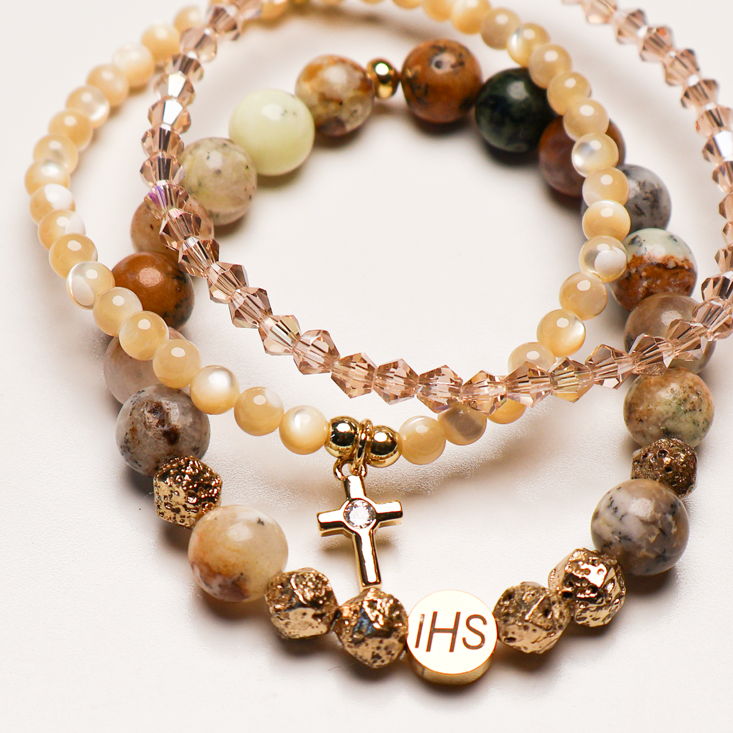 January Devotional Bracelet Set: Holy Name of Jesus