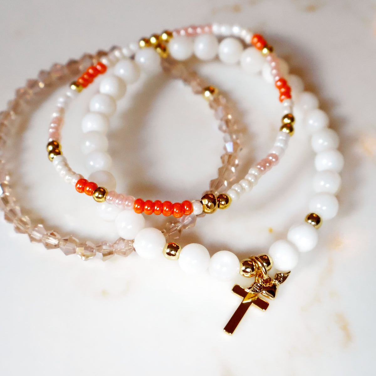 Guardian Angel Bracelet Set