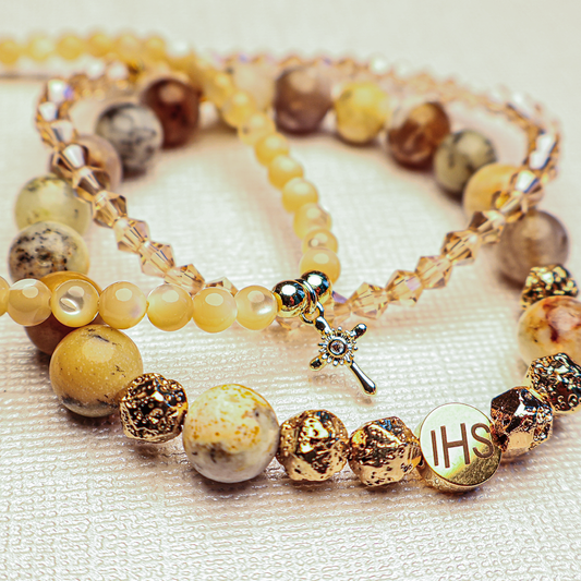 January Devotional Bracelet Set: Holy Name of Jesus