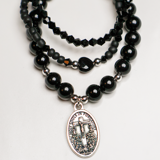 November Devotional Bracelet Set: The Poor Souls in Purgatory